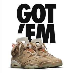 SOLD Air Jordan 6 Retro x Travis Scott